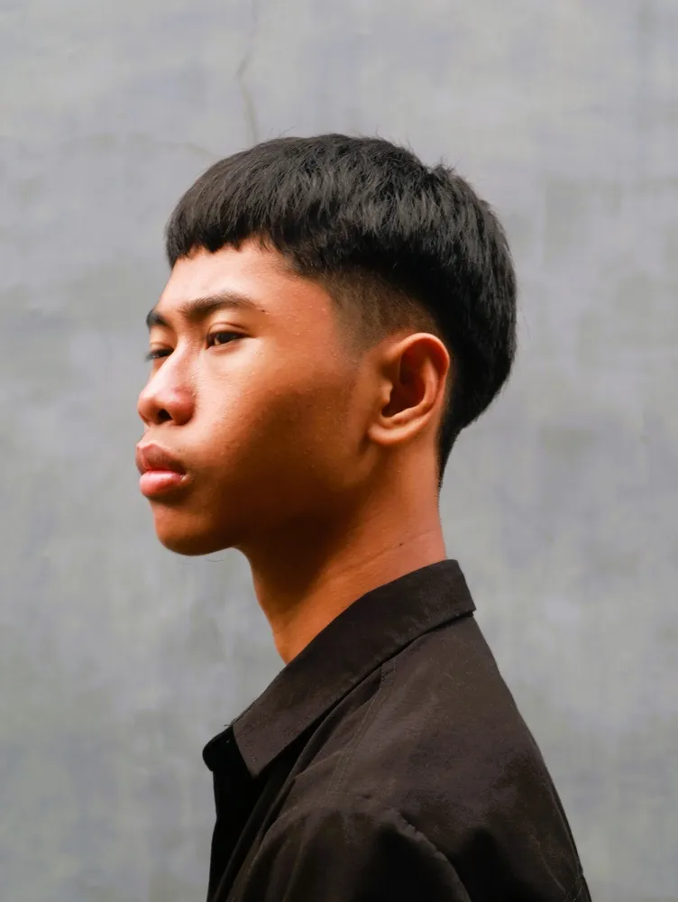 ทรงผม Textured Fringe